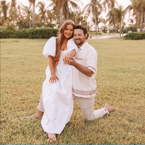 Zara DRAPED POPLIN DRESS - Picture 7 of 12